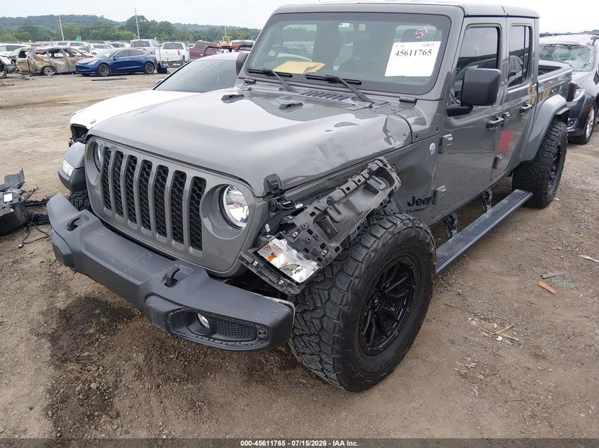 2021 Jeep Gladiator Sport S 4X4 VIN: 1C6HJTAG7ML507485 Lot: 45611765