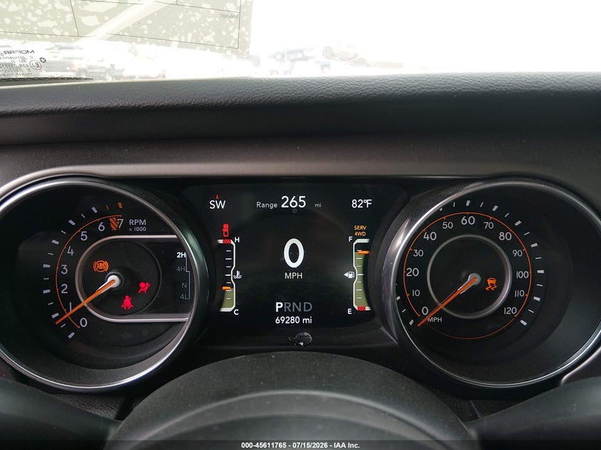 2021 Jeep Gladiator Sport S 4X4 VIN: 1C6HJTAG7ML507485 Lot: 45611765