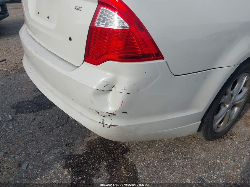 2012 FORD FUSION auction photo 6