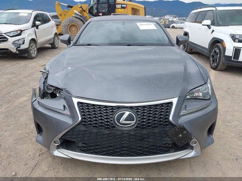 2015 Lexus Rc 350 VIN: JTHSE5BC3F5000583 Lot: 45611812