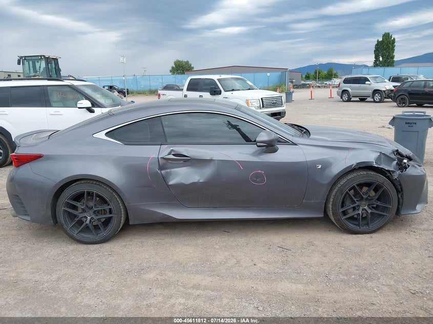 2015 Lexus Rc 350 VIN: JTHSE5BC3F5000583 Lot: 45611812