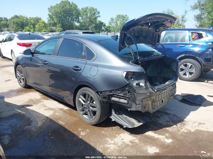 Vin: 3kpf34ad8le187882, lot: 46110275, kia forte gt-line 20203