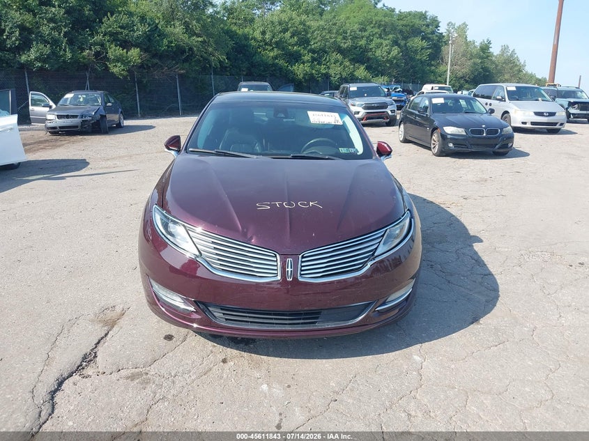 2013 Lincoln Mkz VIN: 3LN6L2J92DR827932 Lot: 45611843