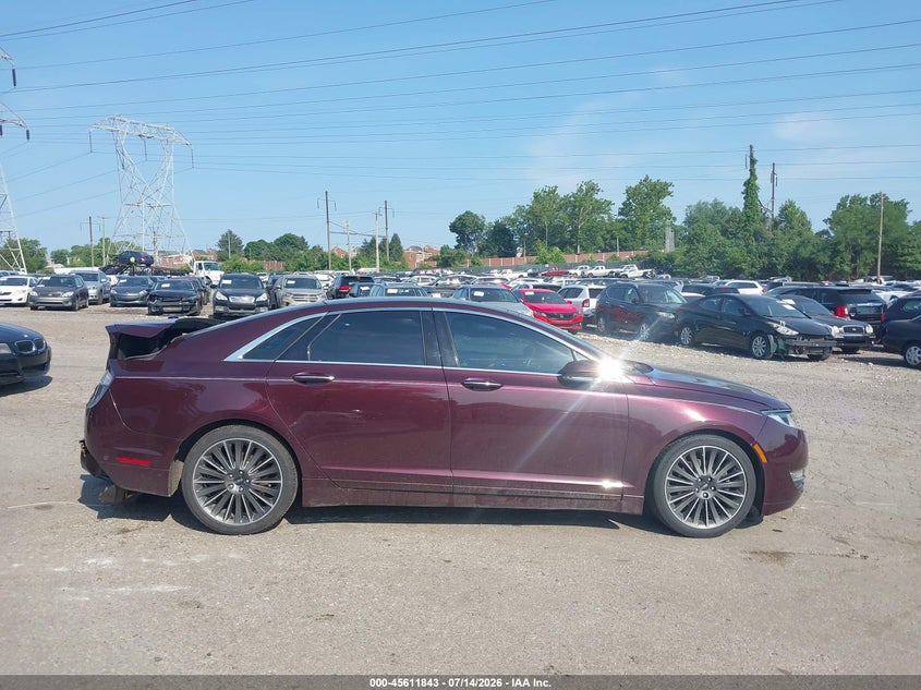 2013 Lincoln Mkz VIN: 3LN6L2J92DR827932 Lot: 45611843