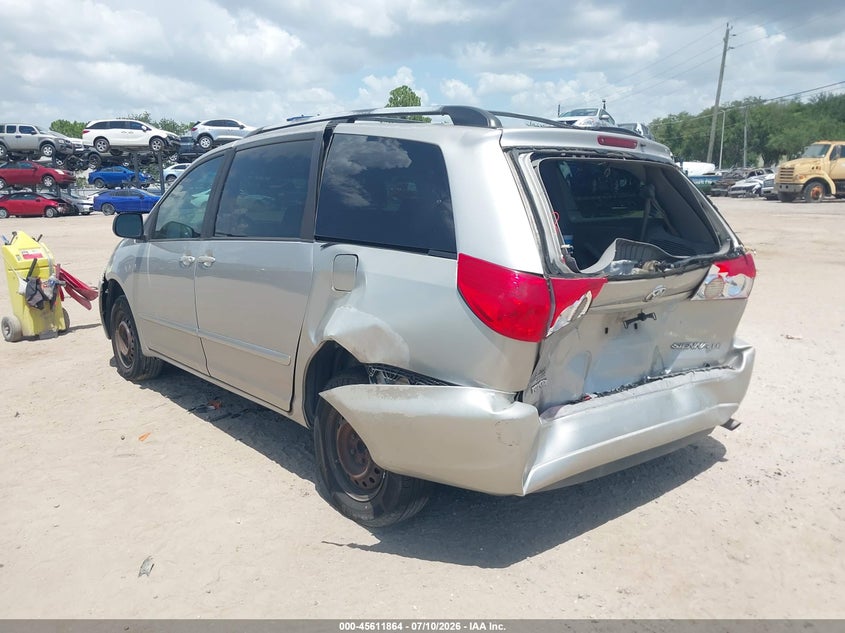 2008 TOYOTA SIENNA auction photo 3