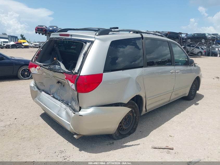2008 TOYOTA SIENNA auction photo 4