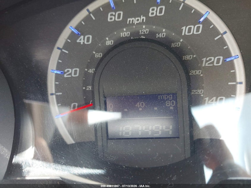 2010 Honda Fit VIN: JHMGE8H27AC008101 Lot: 45611867