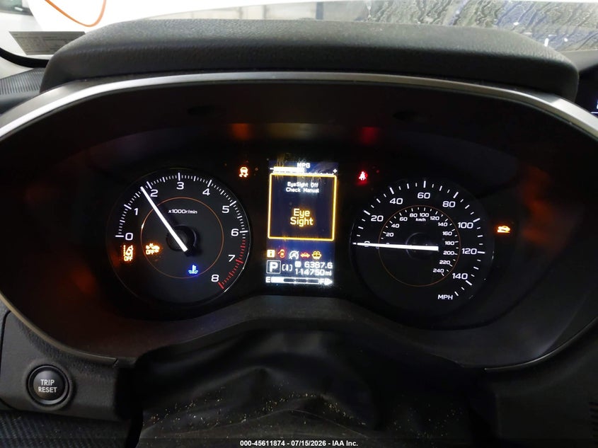 2021 SUBARU XV SPORT UTILITY VEHICLE 2.0L H-4 DI, DOHC, VVT, 152HP