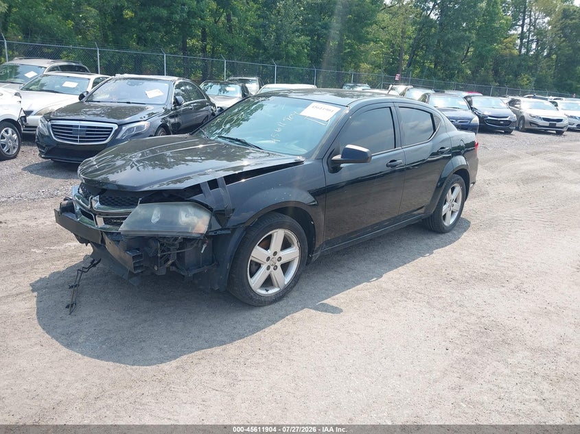 Vin: 1c3cdzabxdn536957, lot: 46110354, dodge avenger se 20132