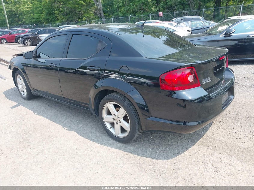 Vin: 1c3cdzabxdn536957, lot: 46110354, dodge avenger se 20133