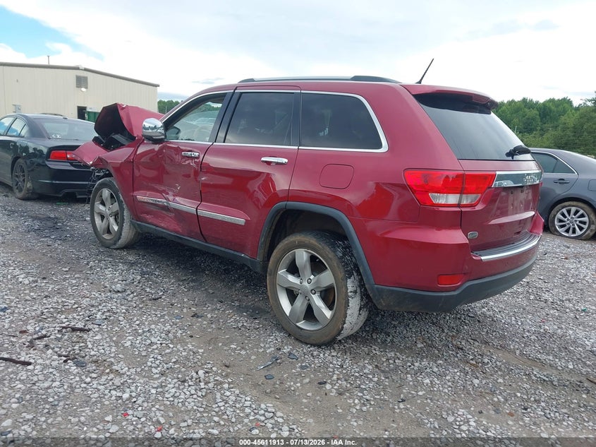 Vin: 1c4rjecg7cc276396, lot: 46110363, jeep grand cherokee overland 20123