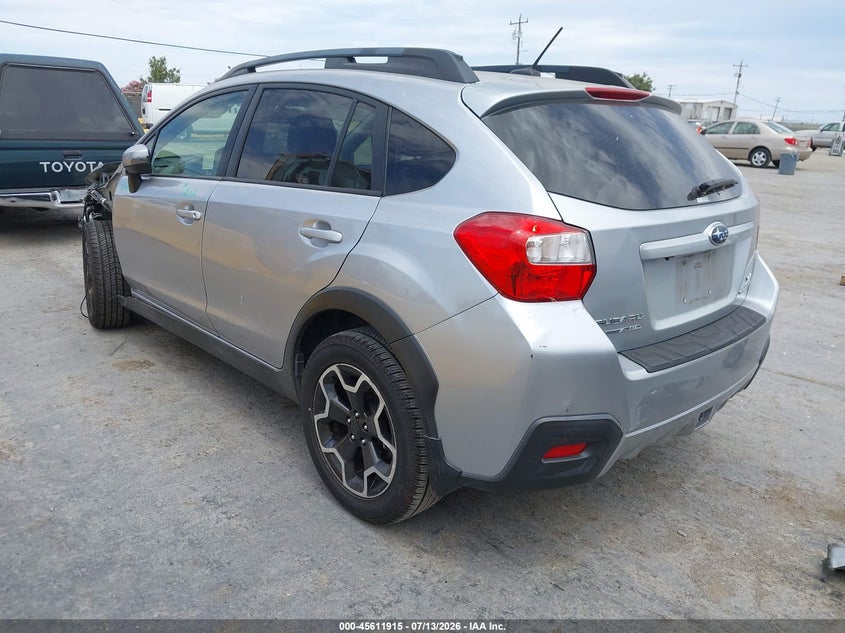 Vin: jf2gpamc0fh250581, lot: 46110365, subaru xv crosstrek 2.0i limited 20153