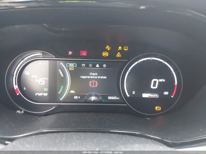 2020 Kia Niro Ev Ex Premium VIN: KNDCE3LG4L5064042 Lot: 45611934