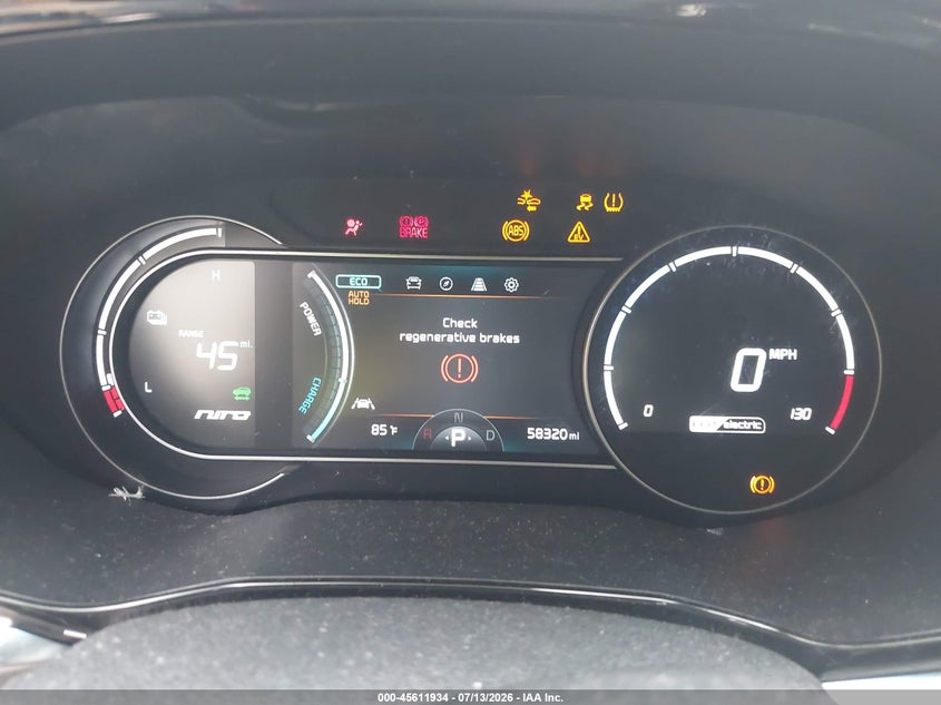2020 Kia Niro Ev Ex Premium VIN: KNDCE3LG4L5064042 Lot: 45611934