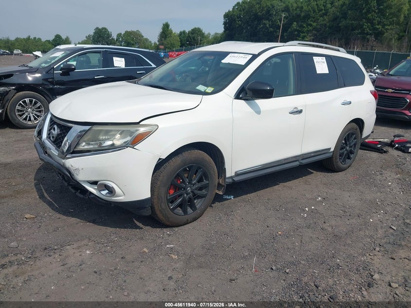 2014 NISSAN PATHFINDER auction photo 2