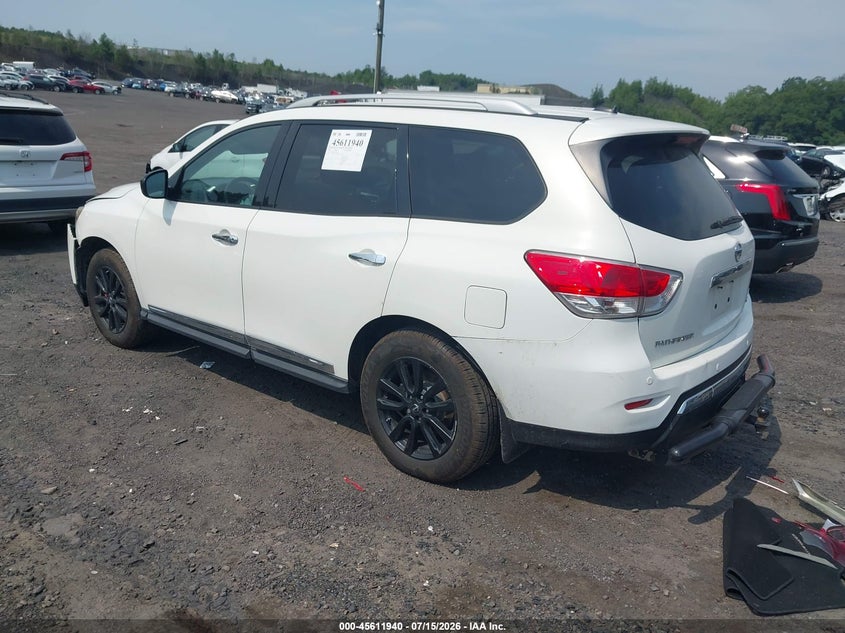 2014 NISSAN PATHFINDER auction photo 3