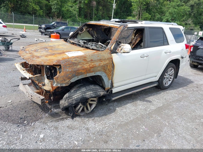 Vin: jtebu5jr3b5036886, lot: 46110399, toyota 4runner limited v6 20112