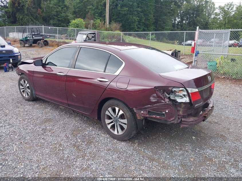 2013 HONDA ACCORD auction photo 3