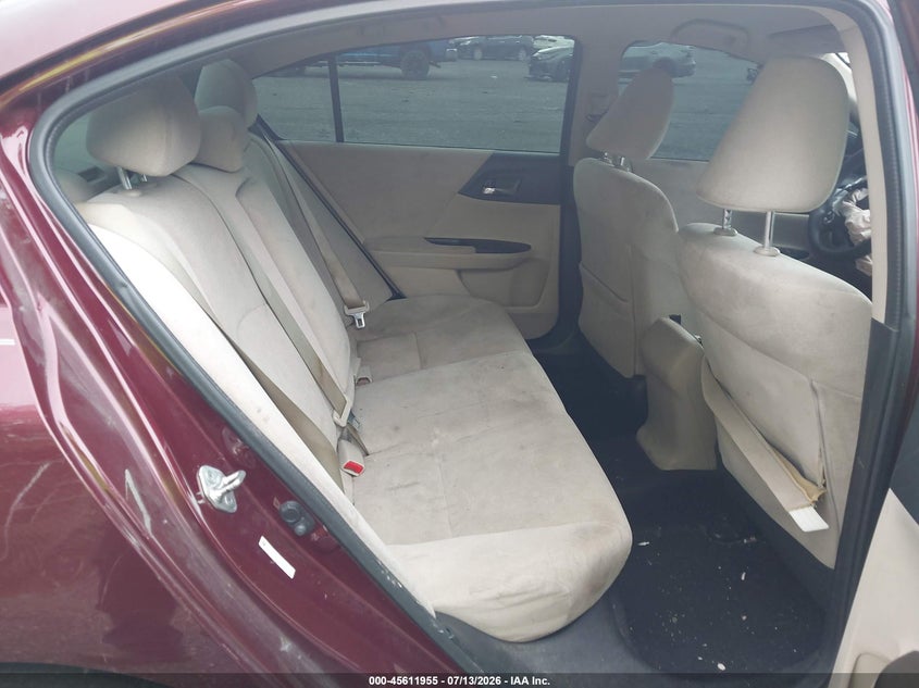 2013 HONDA ACCORD auction photo 8