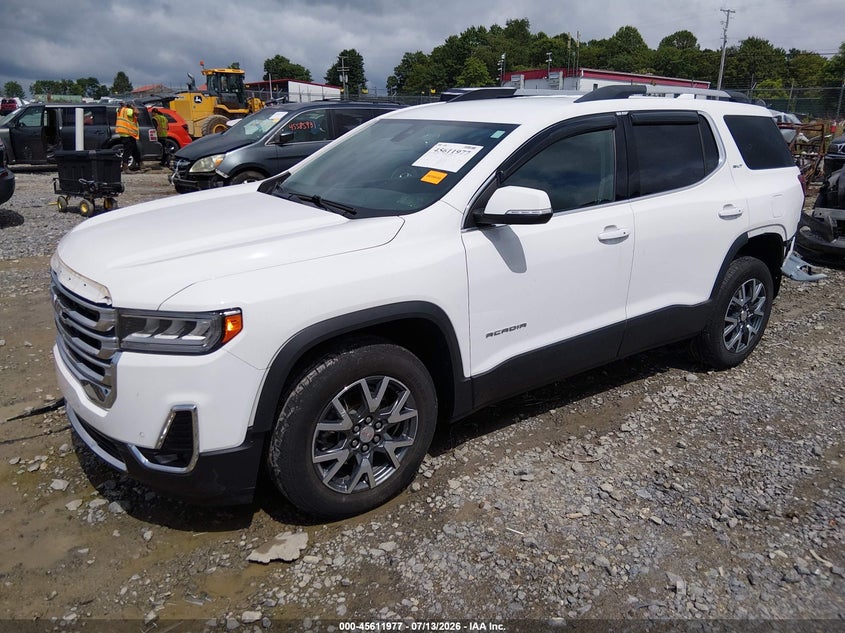 Vin: 1gkknul42pz213218, lot: 46110427, gmc acadia awd slt 20232