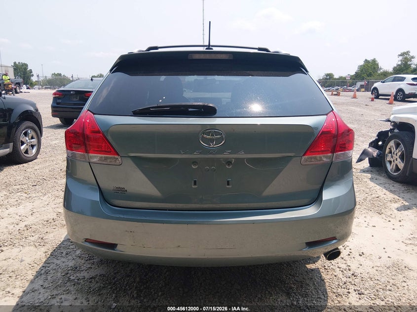 2011 Toyota Venza VIN: 4T3ZA3BB8BU039356 Lot: 45612000