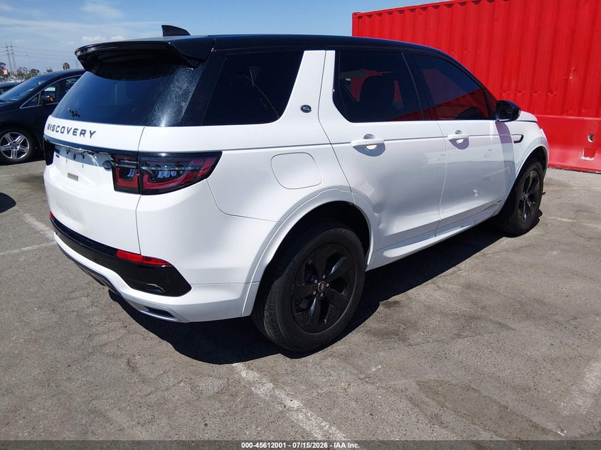 2020 Land Rover Discovery Sport R-Dynamic S/R-Dynamic Se VIN: SALCT2FX8LH842636 Lot: 45612001