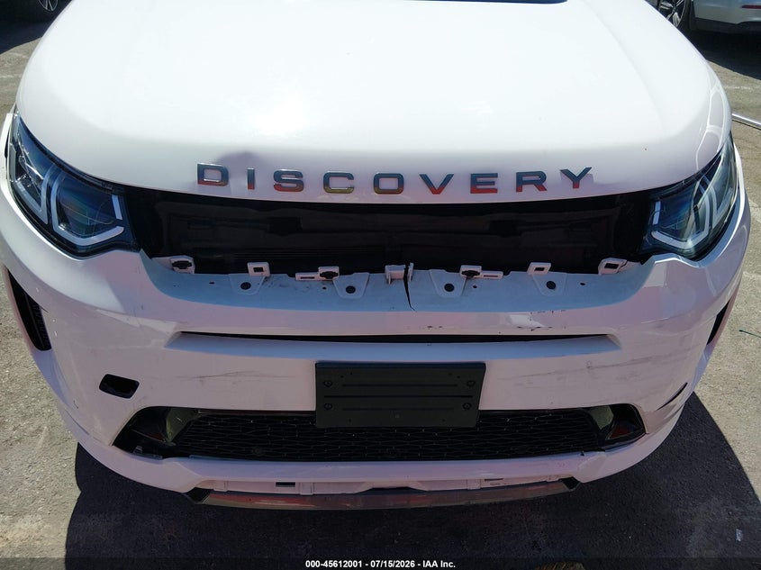 2020 Land Rover Discovery Sport R-Dynamic S/R-Dynamic Se VIN: SALCT2FX8LH842636 Lot: 45612001