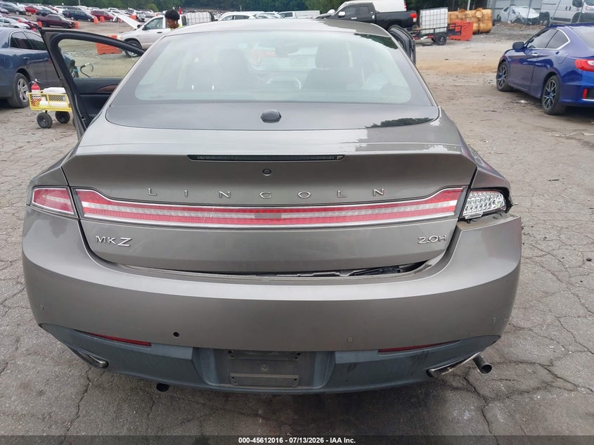 2016 Lincoln Mkz Hybrid VIN: 3LN6L2LU5GR631604 Lot: 45612016