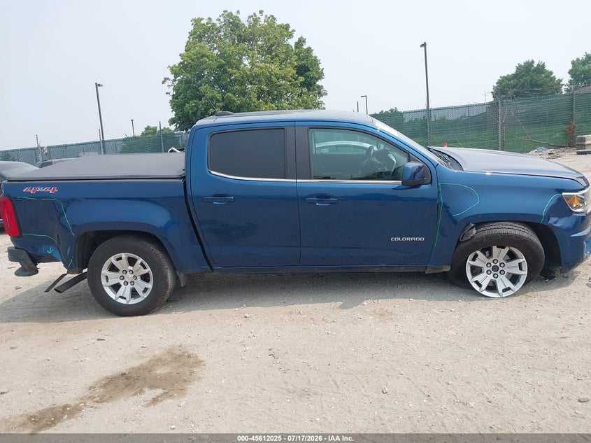 2019 Chevrolet Colorado Lt VIN: 1GCGTCEN6K1276157 Lot: 45612025