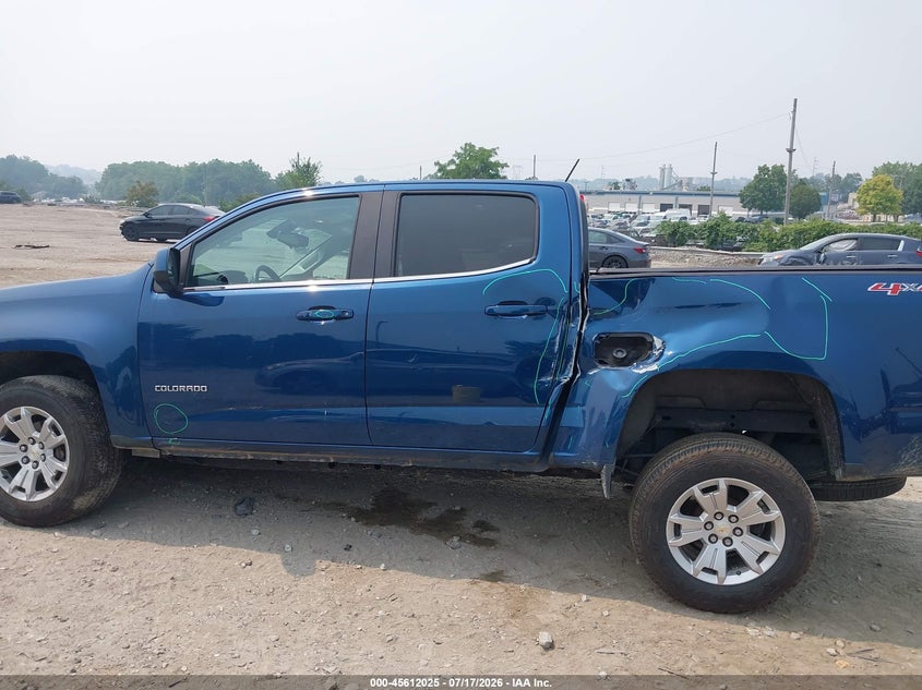 2019 Chevrolet Colorado Lt VIN: 1GCGTCEN6K1276157 Lot: 45612025