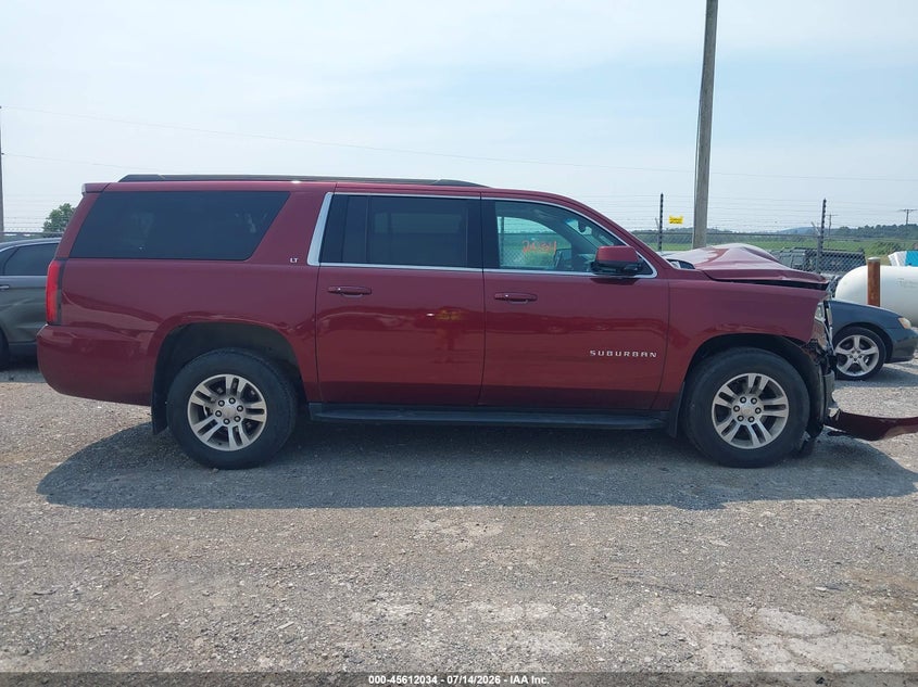 2016 Chevrolet Suburban Lt VIN: 1GNSKHKCXGR205928 Lot: 45612034