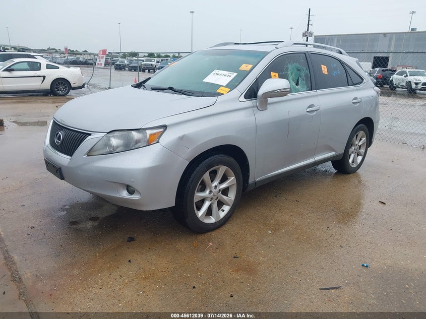 Vin: 2t2zk1ba8ac016821, lot: 46110489, lexus rx 350 20102