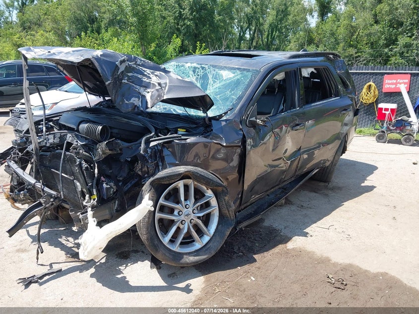 Vin: 1c4rdjdg7mc697020, lot: 46110490, dodge durango gt plus awd 20212