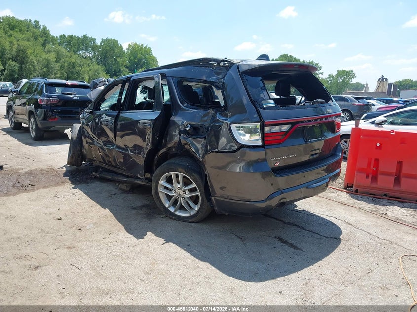 Vin: 1c4rdjdg7mc697020, lot: 46110490, dodge durango gt plus awd 20213