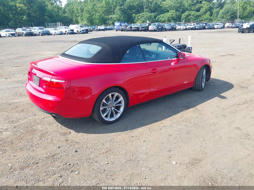 Vin: wauafafhxdn012085, lot: 46110494, audi a5 2.0t premium 20134