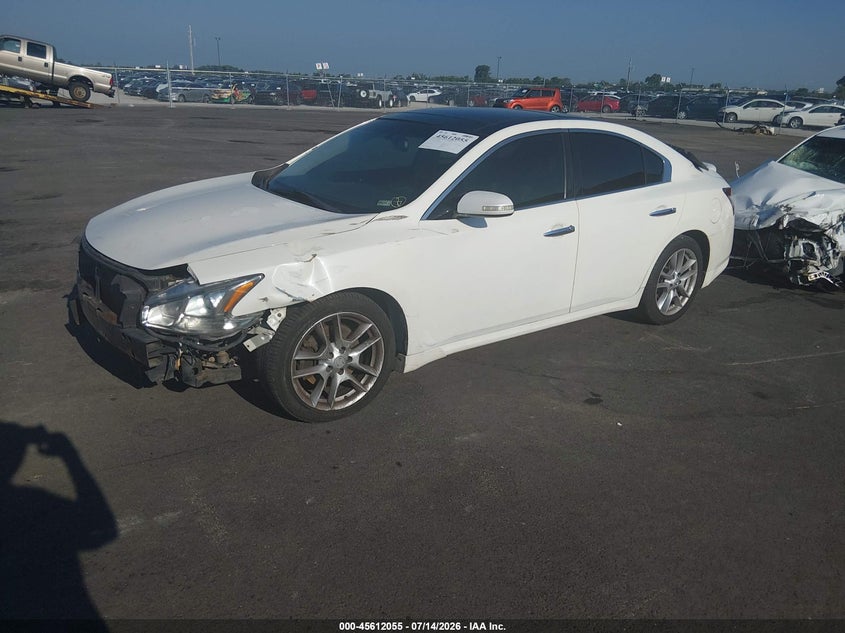 Vin: 1n4aa5ap9bc834673, lot: 46110505, nissan maxima 3.5 sv 20112