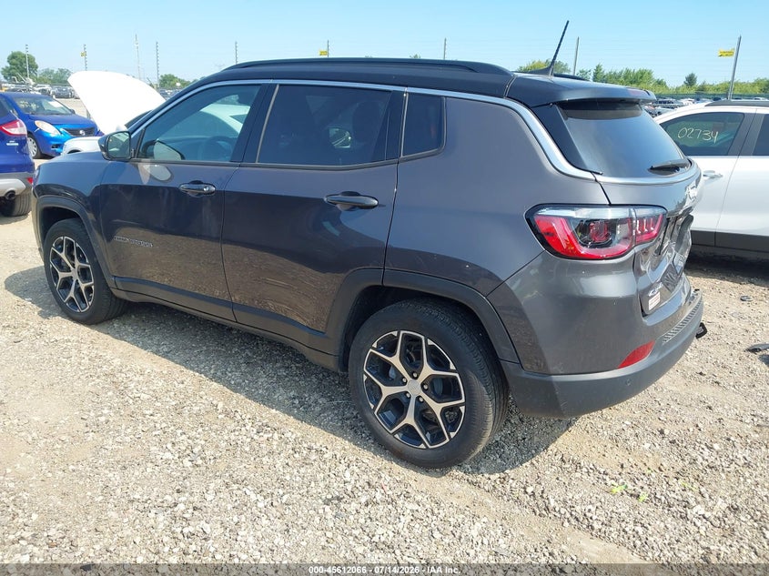 Vin: 3c4njdcn2rt174461, lot: 46110516, jeep compass limited 4x4 20243