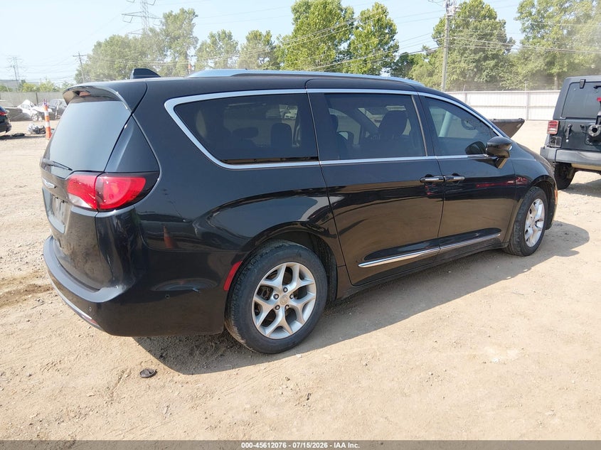 Vin: 2c4rc1eg6hr551156, lot: 46110526, chrysler pacifica touring-l plus 20174