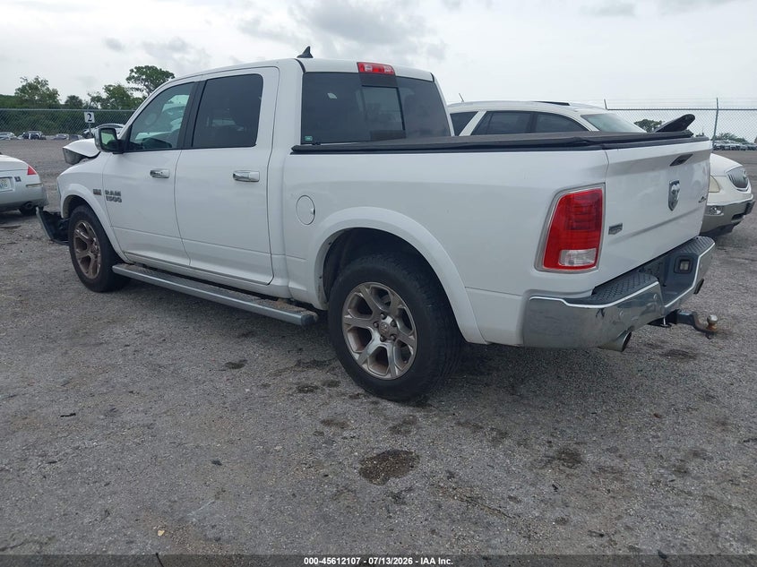 Vin: 1c6rr7nt6fs533757, lot: 46110557, ram 1500 laramie 20153