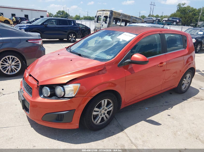 Vin: 1g1jc6sh5c4134476, lot: 46110559, chevrolet sonic 2lt 20122