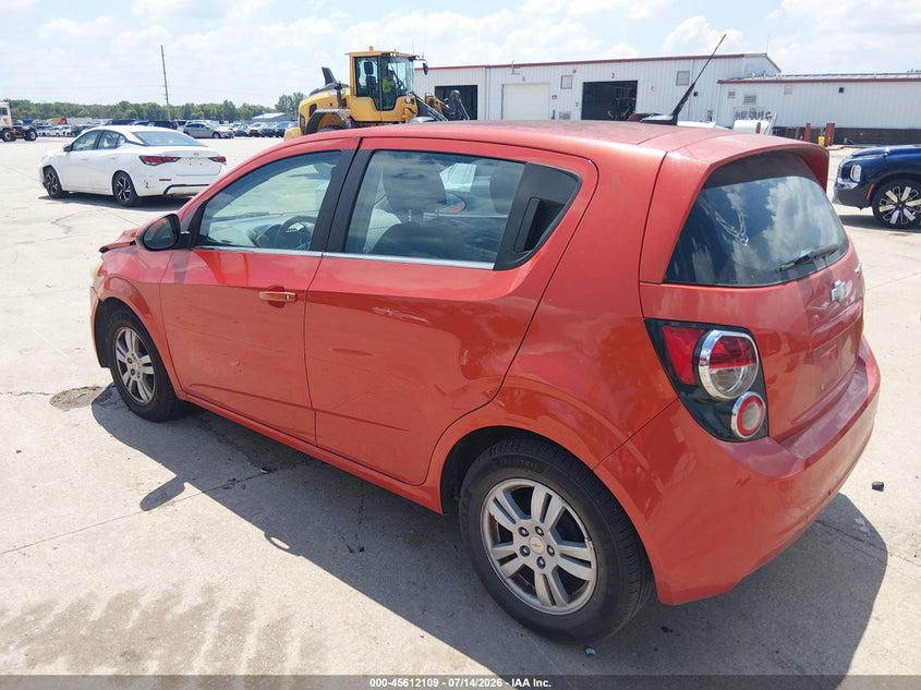 Vin: 1g1jc6sh5c4134476, lot: 46110559, chevrolet sonic 2lt 20123