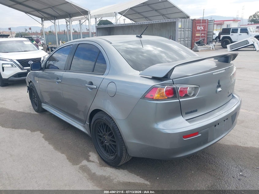 Vin: ja32u8fw6eu010893, lot: 46110564, mitsubishi lancer gt 20143