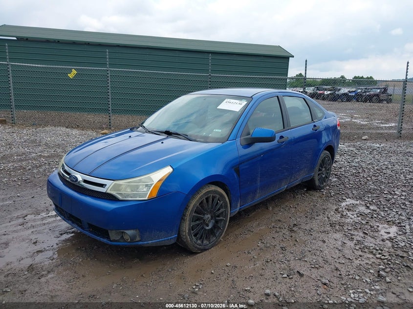 Vin: 1fahp3fn4bw101258, lot: 46110580, ford focus se 20112