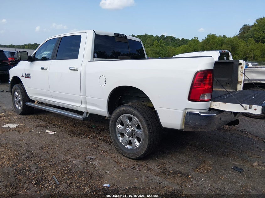 Vin: 3c6ur5dl5eg158305, lot: 46110581, ram 2500 big horn 20143