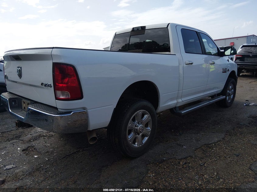 Vin: 3c6ur5dl5eg158305, lot: 46110581, ram 2500 big horn 20144