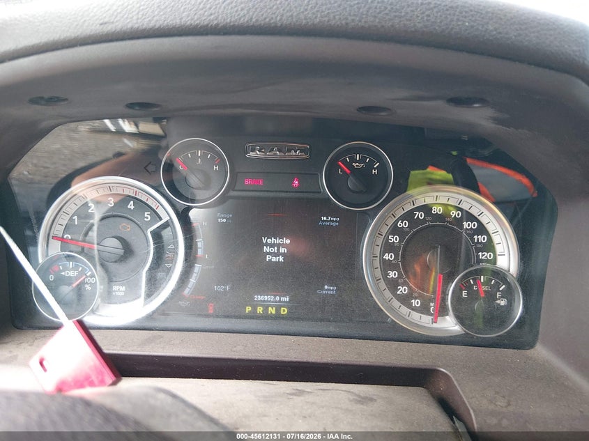 2014 Ram 2500 Big Horn VIN: 3C6UR5DL5EG158305 Lot: 45612131