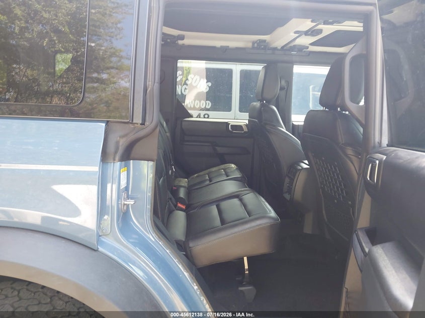 2025 Ford Bronco Badlands VIN: 1FMEE9BPXSLB46117 Lot: 45612138