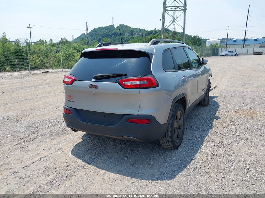 2016 JEEP CHEROKEE auction photo 4