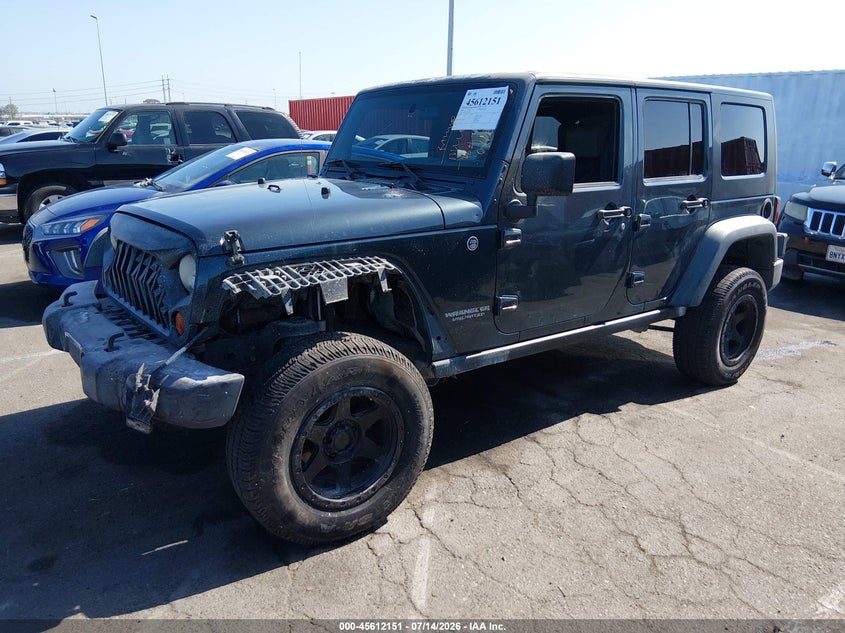 1J4GA69178L615935 2008 Jeep Wrangler Unlimited Rubicon photo 1