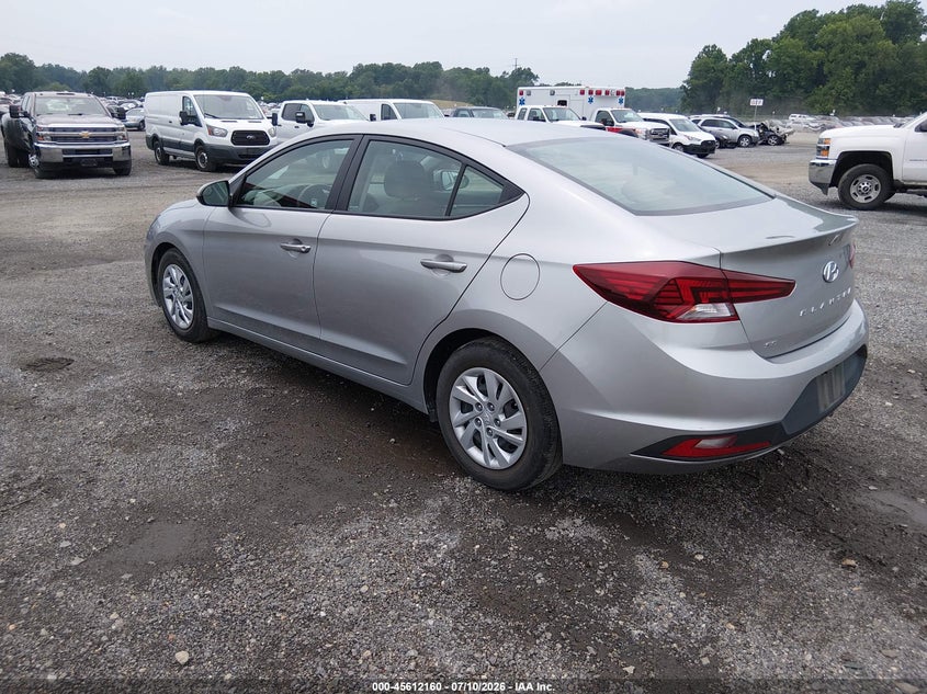 Vin: 5npd74lf9lh600883, lot: 46110610, hyundai elantra se 20203